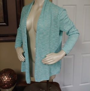 Turquoise cardigan
